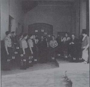 SCOUTS DE FRANCE 1 ERE 1936 SAIDA LES ROUTIERS